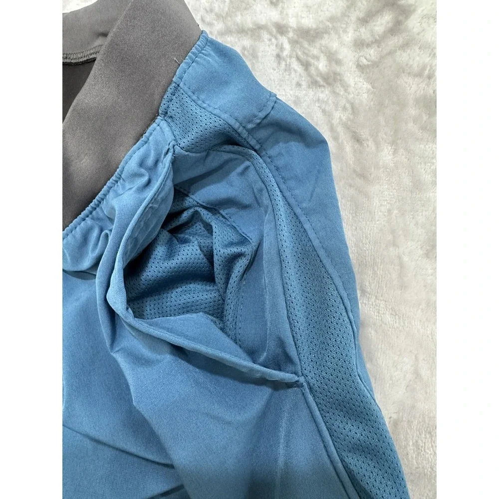 Russell Athletic Shorts Men's Size 2XL Teal Lined Tennis Running Swim Pockets‎